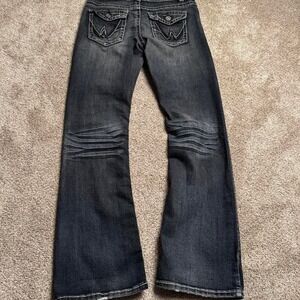 INDIGO BLUE WRANGLER "CONTOUR BOOT" DENIM